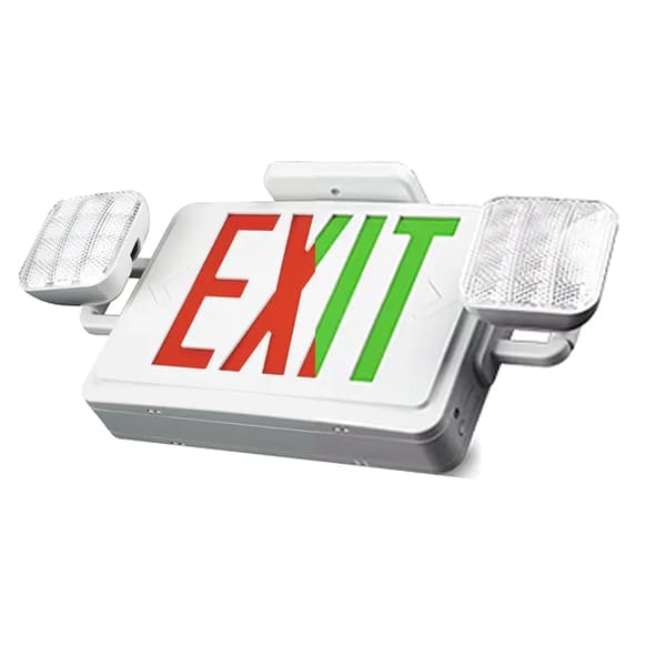 Dual-Color-Emergency-Exit-Light