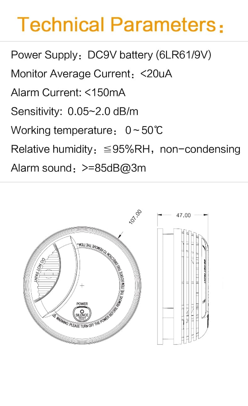 PA437 Wifi Smoke Detector Alarm (11)