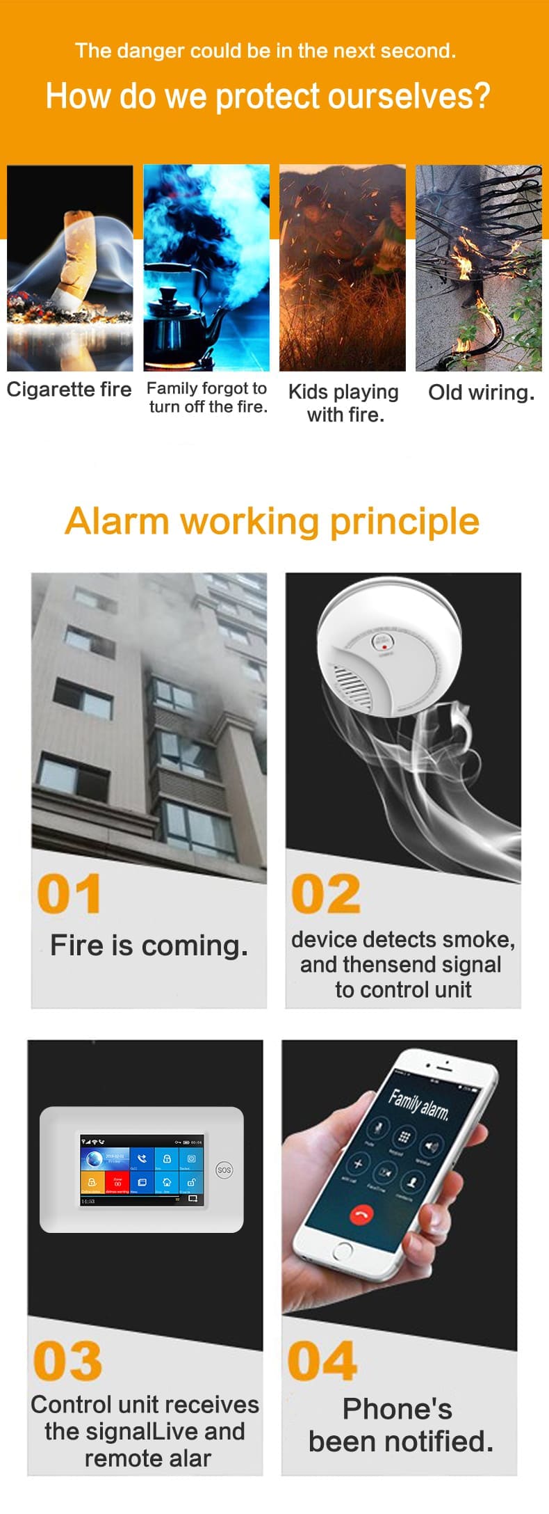 PA437 Wifi Smoke Detector Alarm (8)