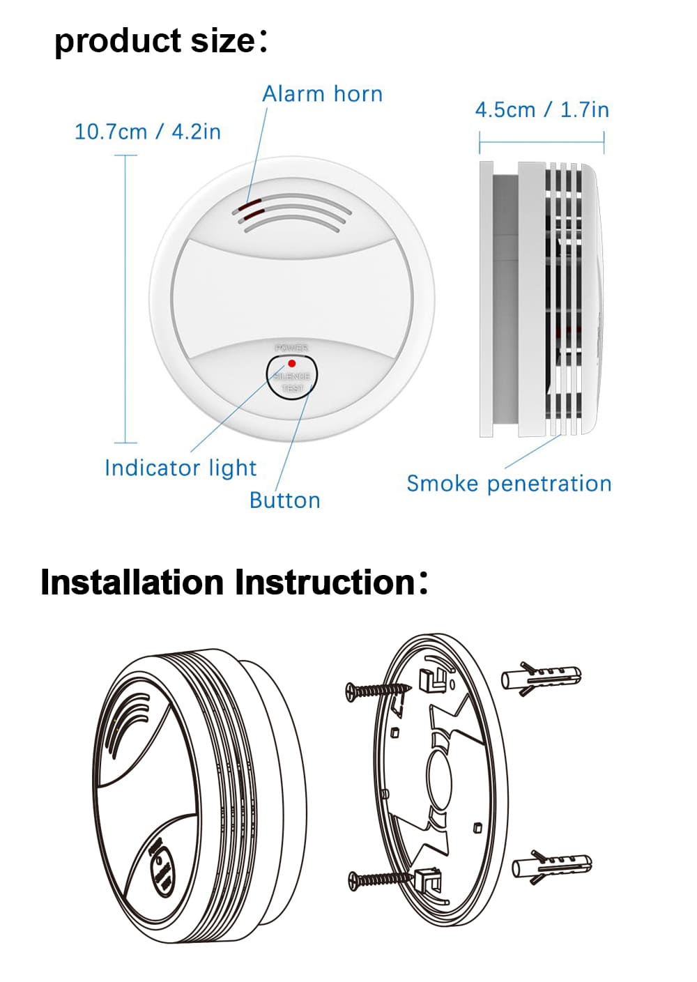 PA447 wireless smoke alarm (14)