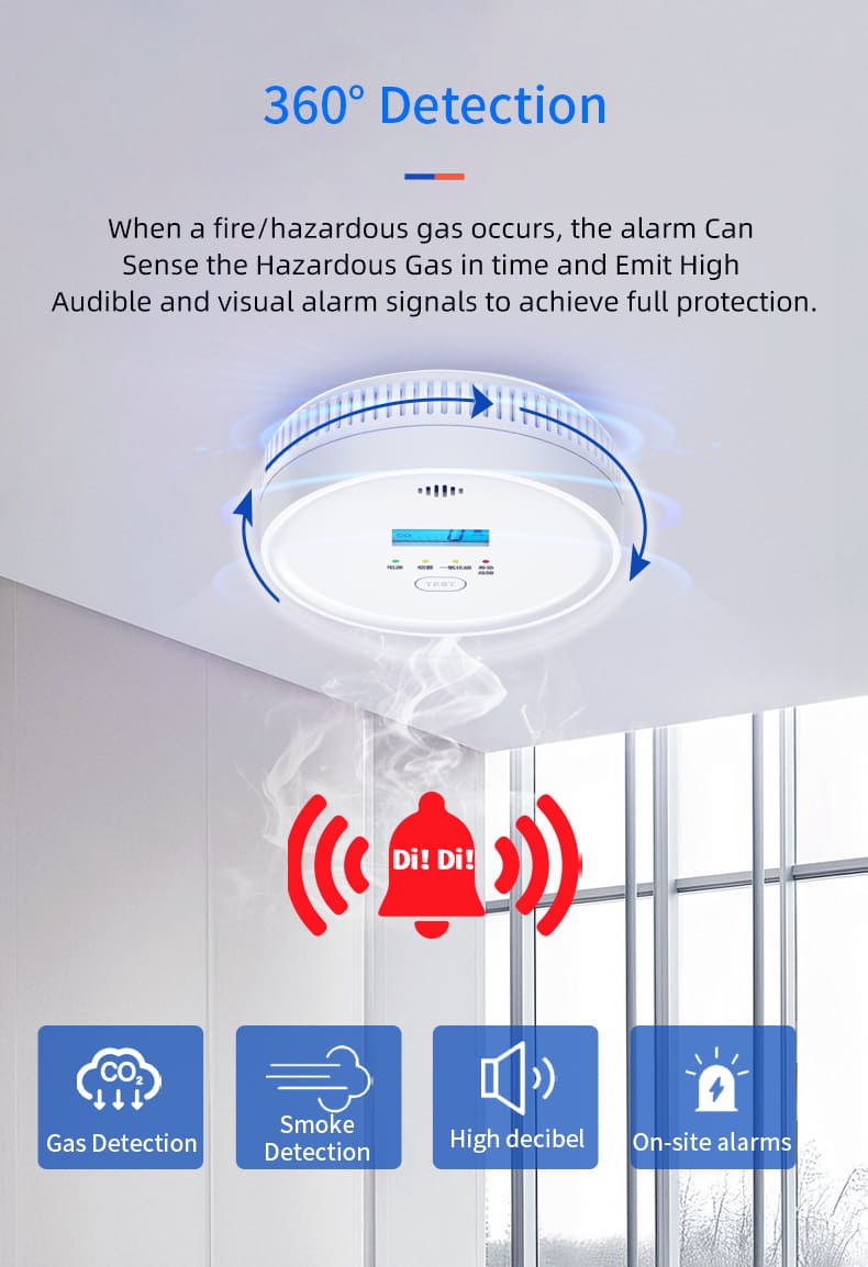PGN01 Combined Smoke and Carbon Monoxide Alarms (6)