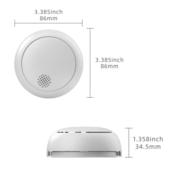 HS2SA-1 Zigbee Standalone Smoke Detector (2)