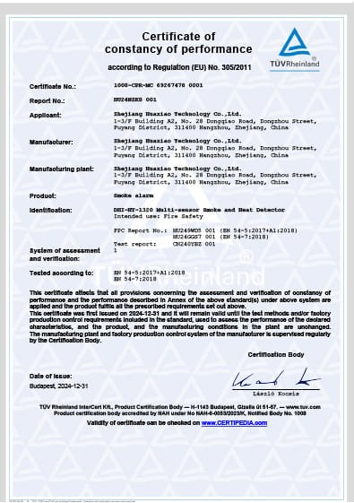 MC 69267478 0001_Multi-sensor Smoke and Heat Detector_DHI-HY-1320_CE CPR_cert (1)