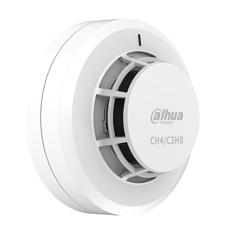 Addressable 4 wire Natural Gas&LPG Detector with Relay DHI-HY-AA340R_Left_45°