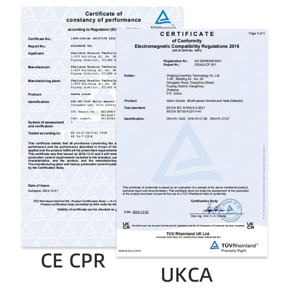 DHI-HY-1320-CTXF_certification