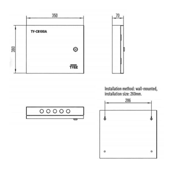 TYI-CB1000A-size