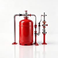 Gas-Fire-Suppression