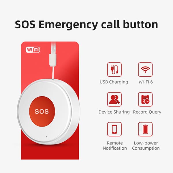 SOS Emergency call button