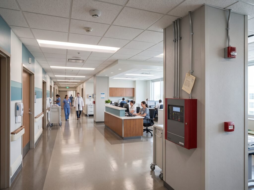 addressable fire alarm system applications - Hospitals and Healthcare Facilities