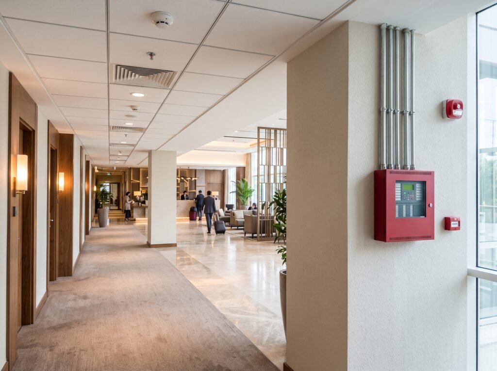 addressable fire alarm system applications - Hotels and Hospitality Buildings